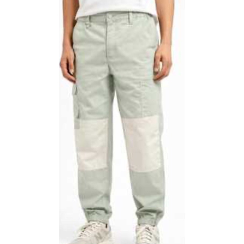 Men's Sweatpants Green STANDARD CLOTH Technical Cargo Joggers Pants size medium